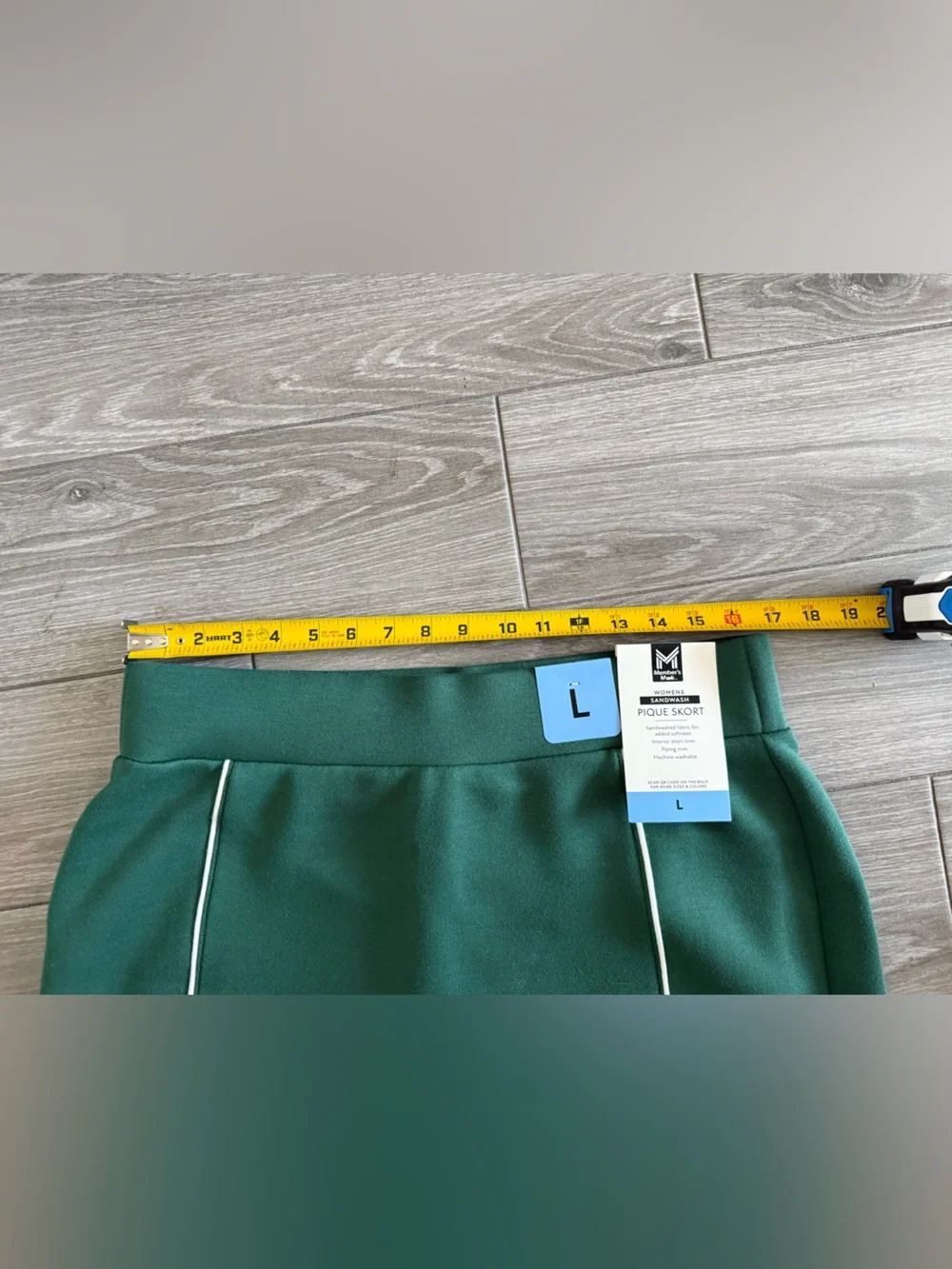 Members Mark|Forest Green Two-Piece matching Skirt/skort Set•NWT,Preppy Tennis